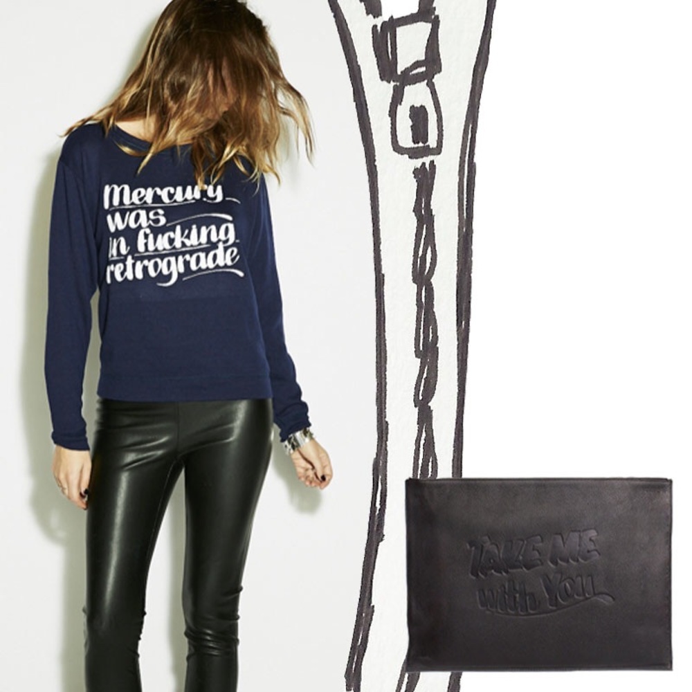 Reformation x Baron Von Fancy Sweatshirt XS